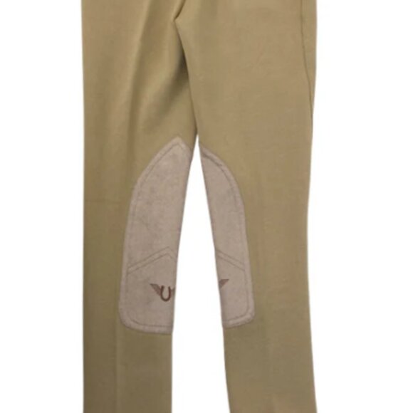 TuffRider Starter Low Rise Pull On Jods in Beige - Picture 2 of 7